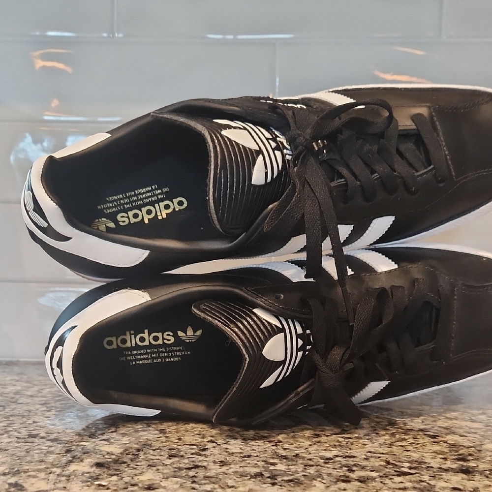 adidas Samba Super Shoes / Black & White - Picture 6 of 10